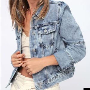 Free People Rumors Denim Jacket